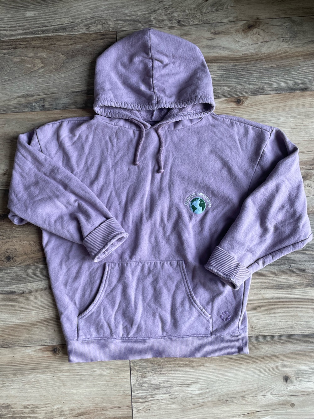 Lavender recycled Hoodie
